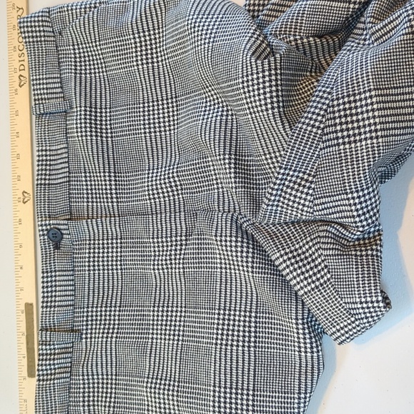 Talbots, Black and white window pane wool trousers. Size 16 - Picture 4 of 9